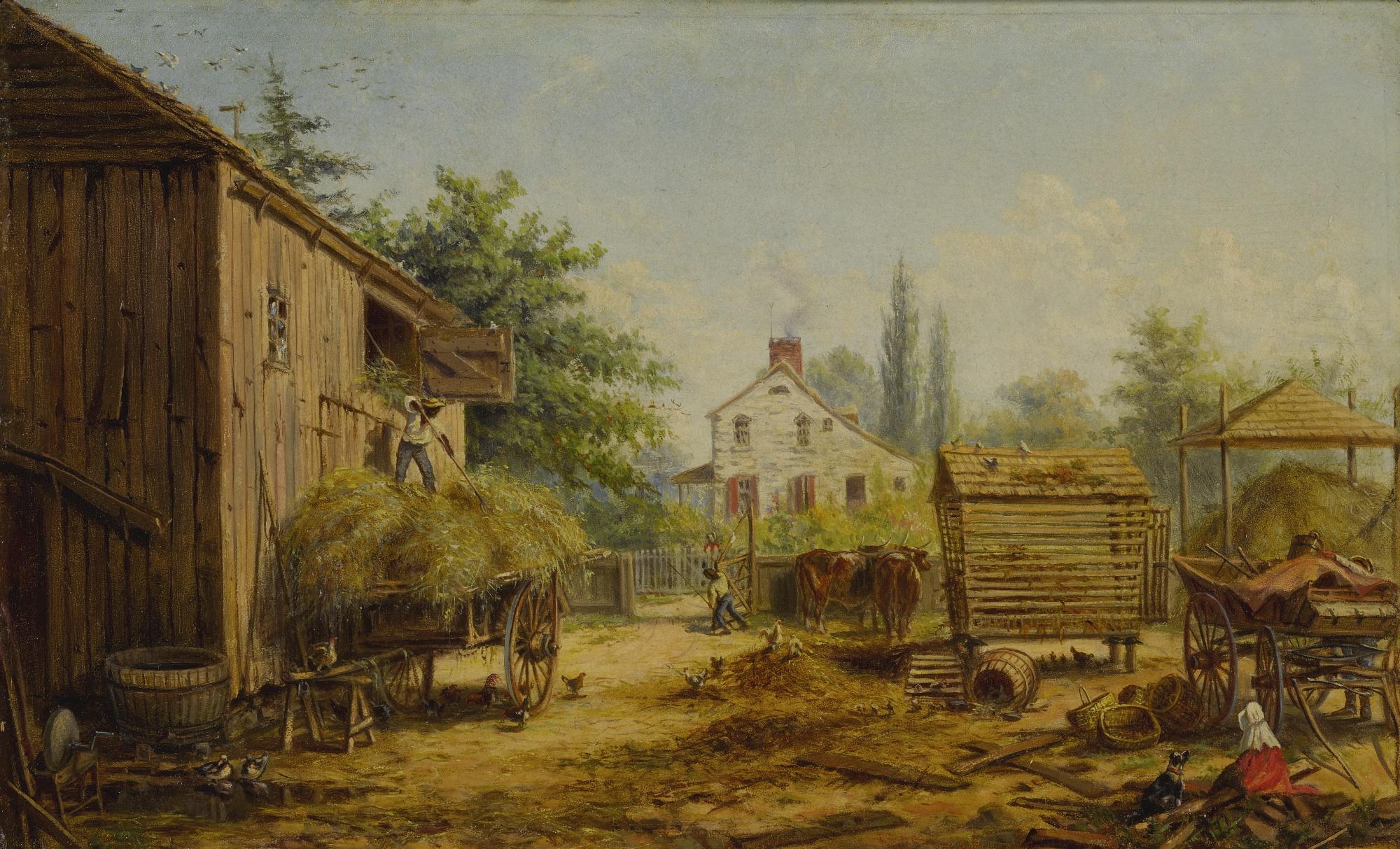 Edward Lamson Henry - Barnyard In Pennsylvania