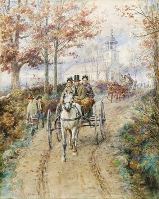 Edward Lamson Henry - Carriage Ride