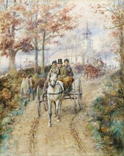 Edward Lamson Henry - Carriage Ride