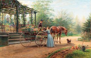 Edward Lamson Henry - Flower Seller
