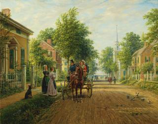 Edward Lamson Henry - On The Way To Town