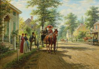 Edward Lamson Henry - One Sunday Afternoon