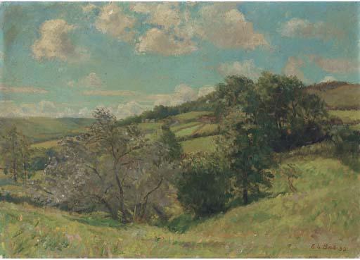 Edward Le Bas, R.A. - Landscape Near Rotherfield