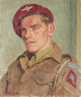 Edward Le Bas - Portrait of a Paratrooper