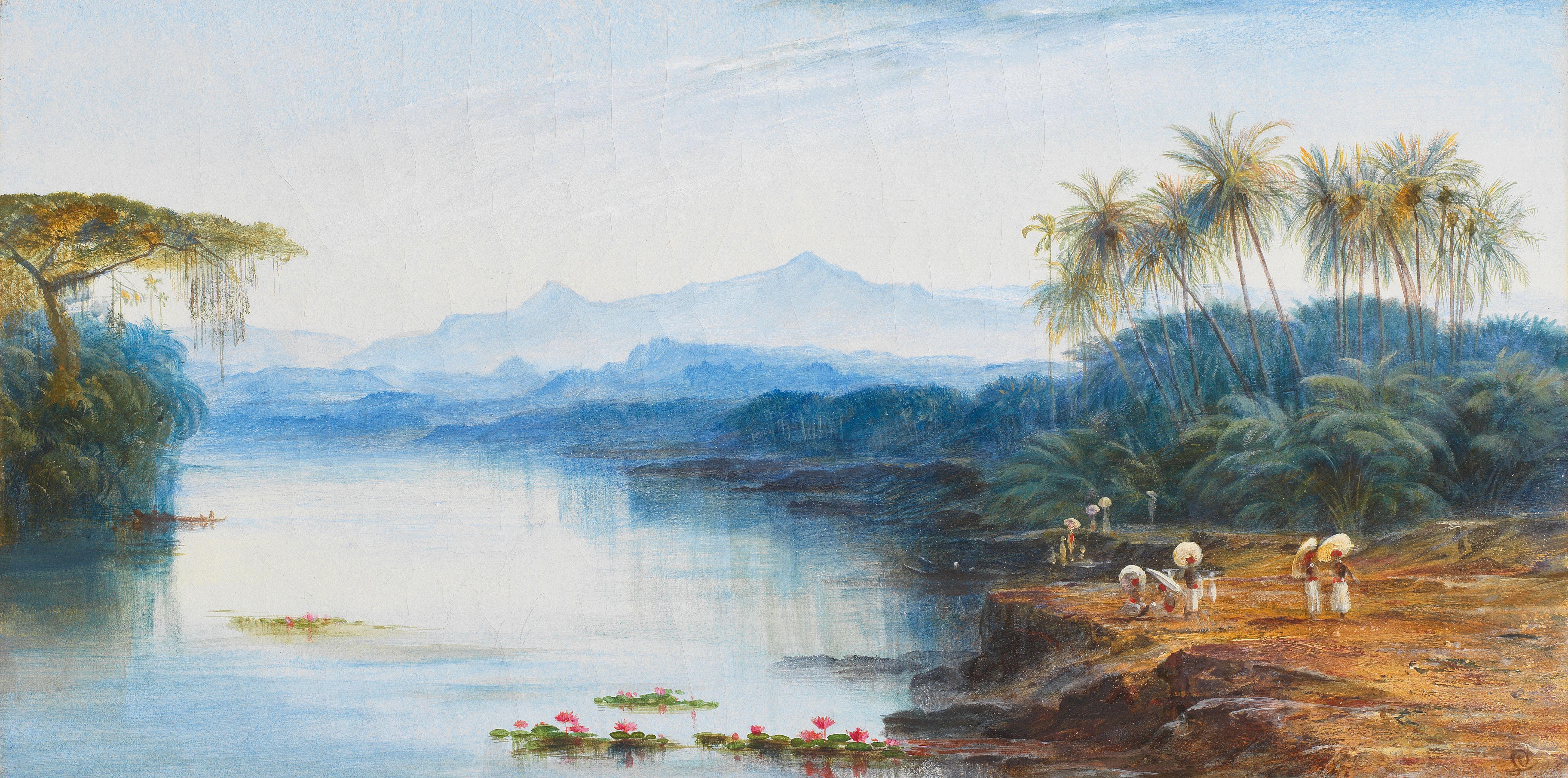 Edward Lear - Coast of Malabar