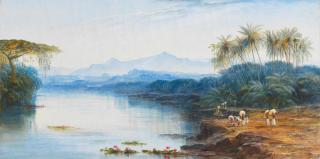 Edward Lear - Coast of Malabar