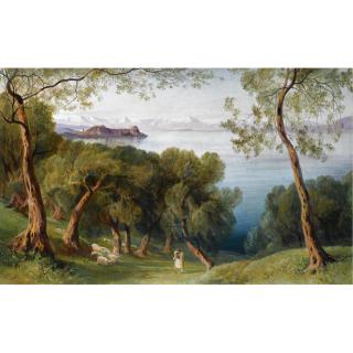 Edward Lear - Corfu From The Village Of Ascension