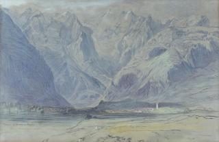 Edward Lear - Courmayeur, Italy