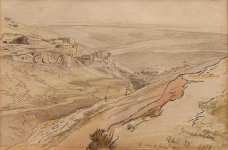 Edward Lear - Jerusalem