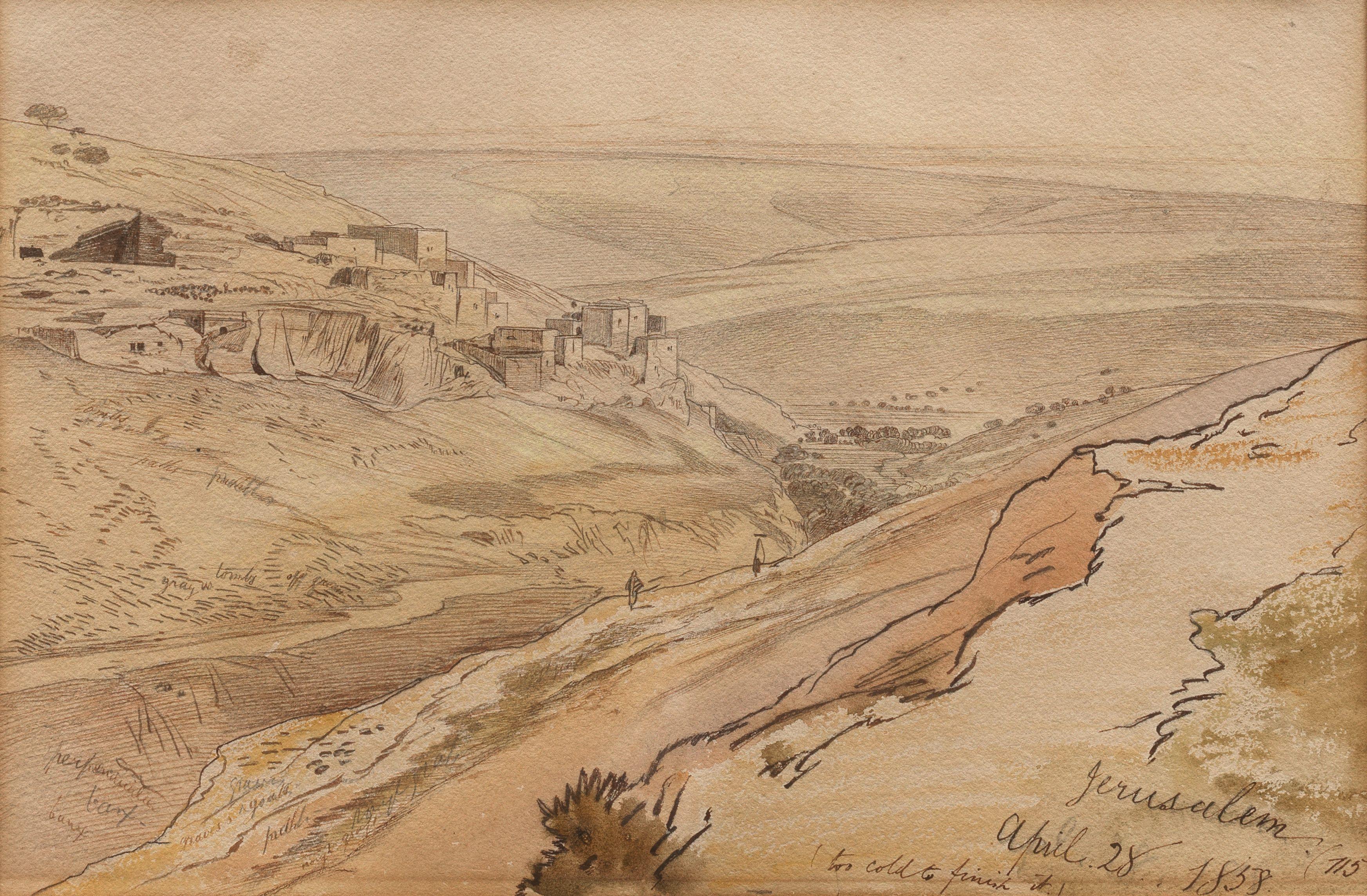 Edward Lear - Jerusalem