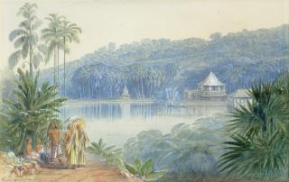 Edward Lear - Kandy, Ceylon
