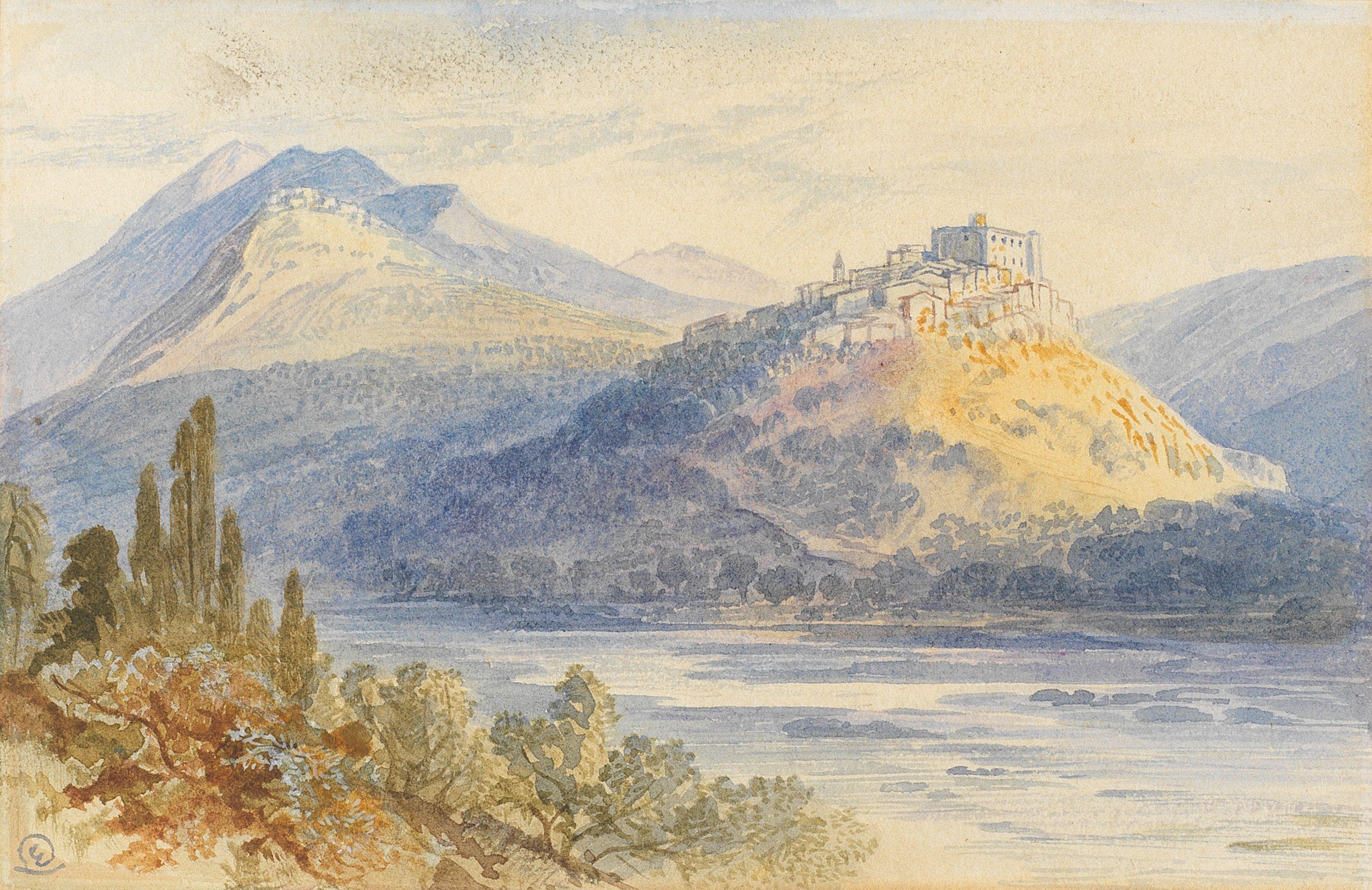 Edward Lear - Licenza, near Rome