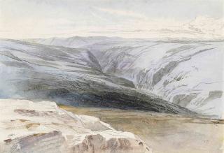 Edward Lear - Near Khan, Lebanon