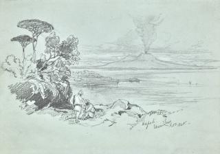 Edward Lear - The Bay Of Naples, Italy 