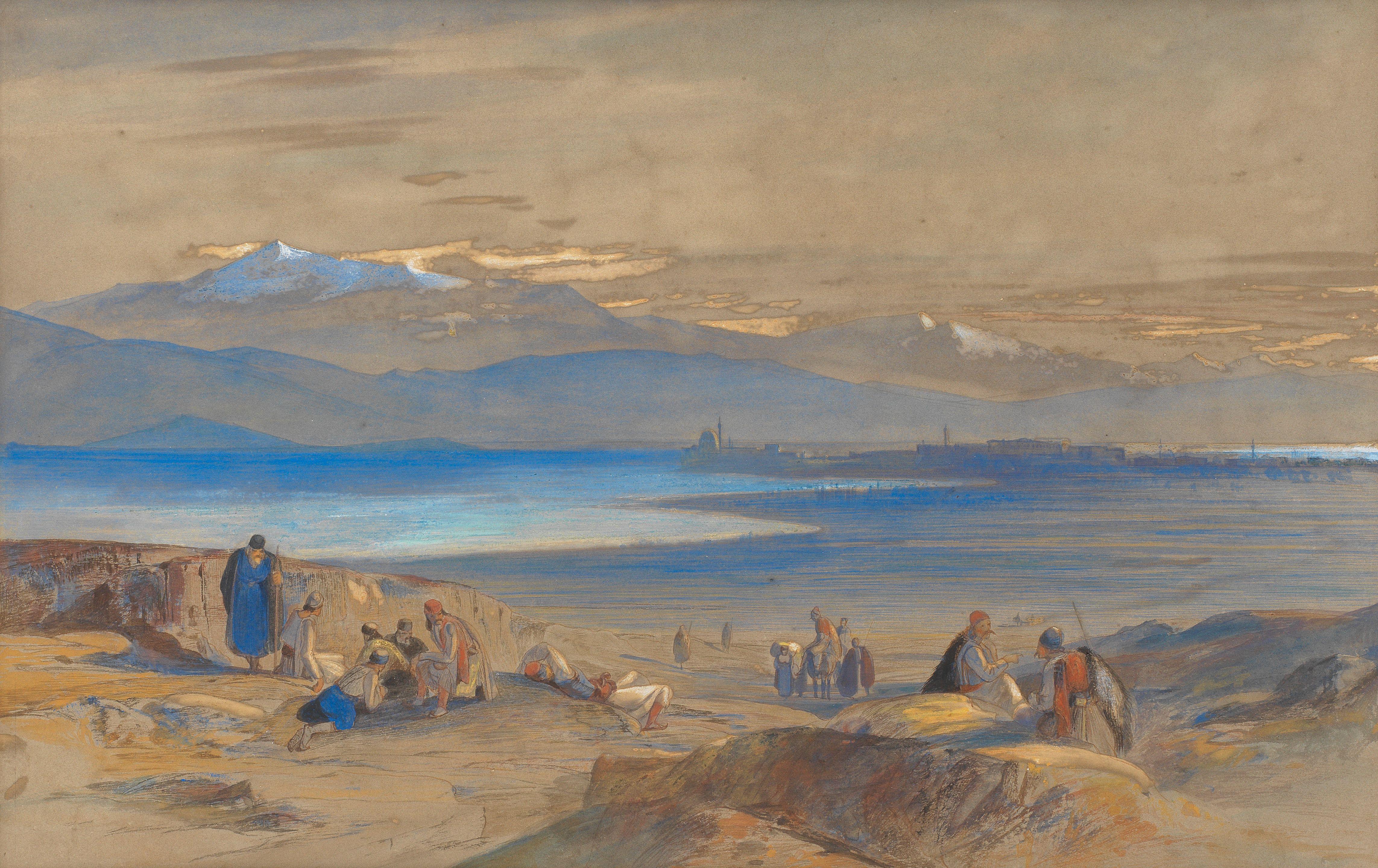 Edward Lear - View of Janina