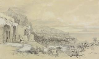 Edward Lear - View Of Sorrento