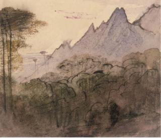 Edward Lear - Views of Bavella (One Illustrated); Piana; And Valdomello