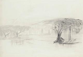 Edward Lear - Waiee, Bombay Presidency, India