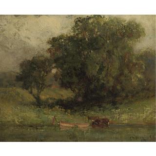 Edward M. Bannister - By The Lake