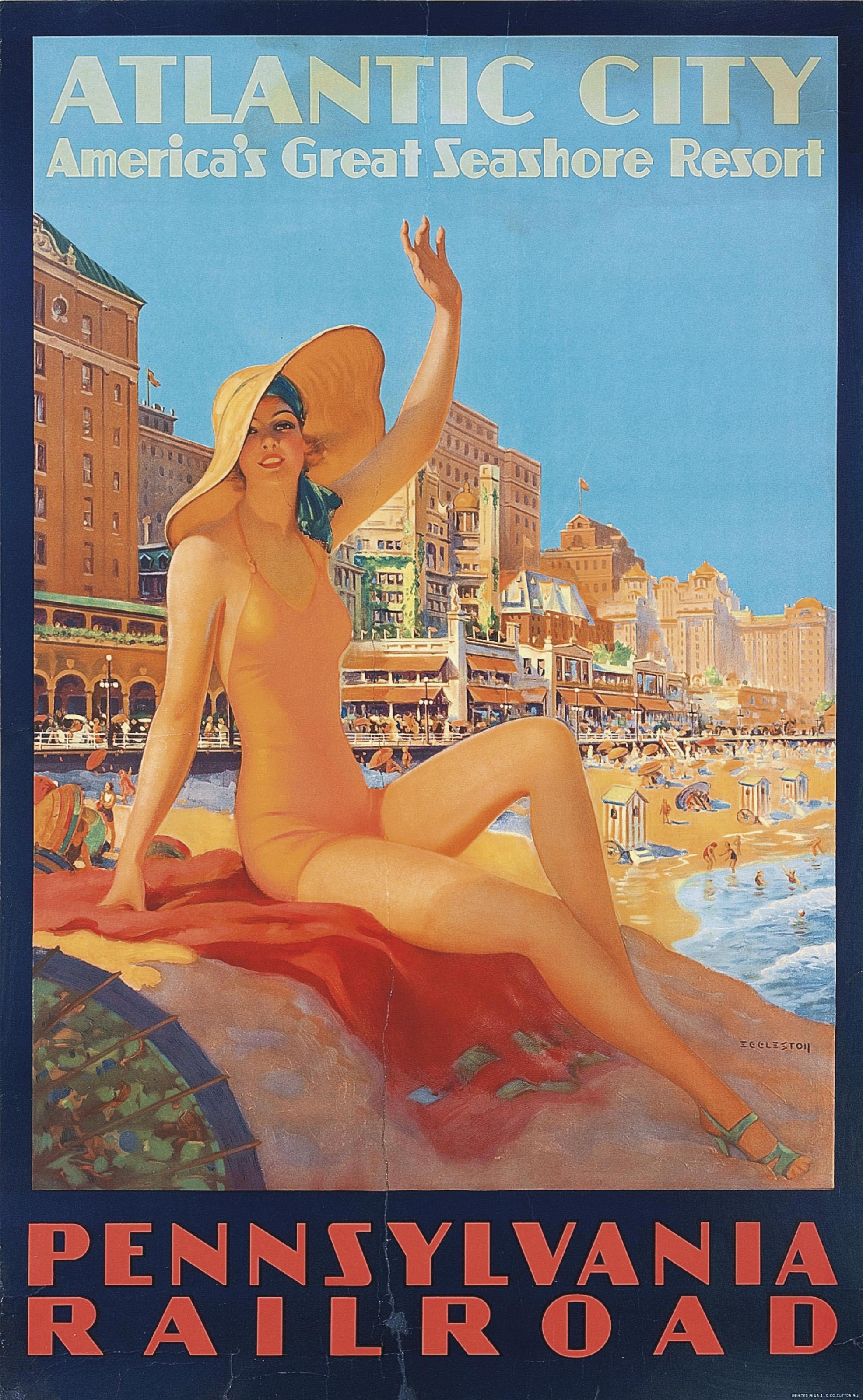 Edward Mason Eggleston - Atlantic City, Pennsylvania Railroad