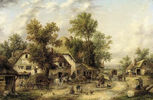 Edward Masters - Outside the inn