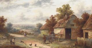 Edward Masters - The Old Farm, Near East Grinstead