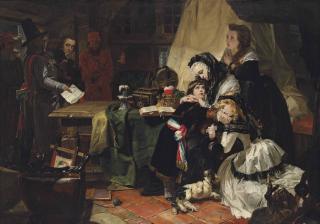 Edward Matthew Ward, R.A. - The Last Parting Of Marie Antoinette And Her Son