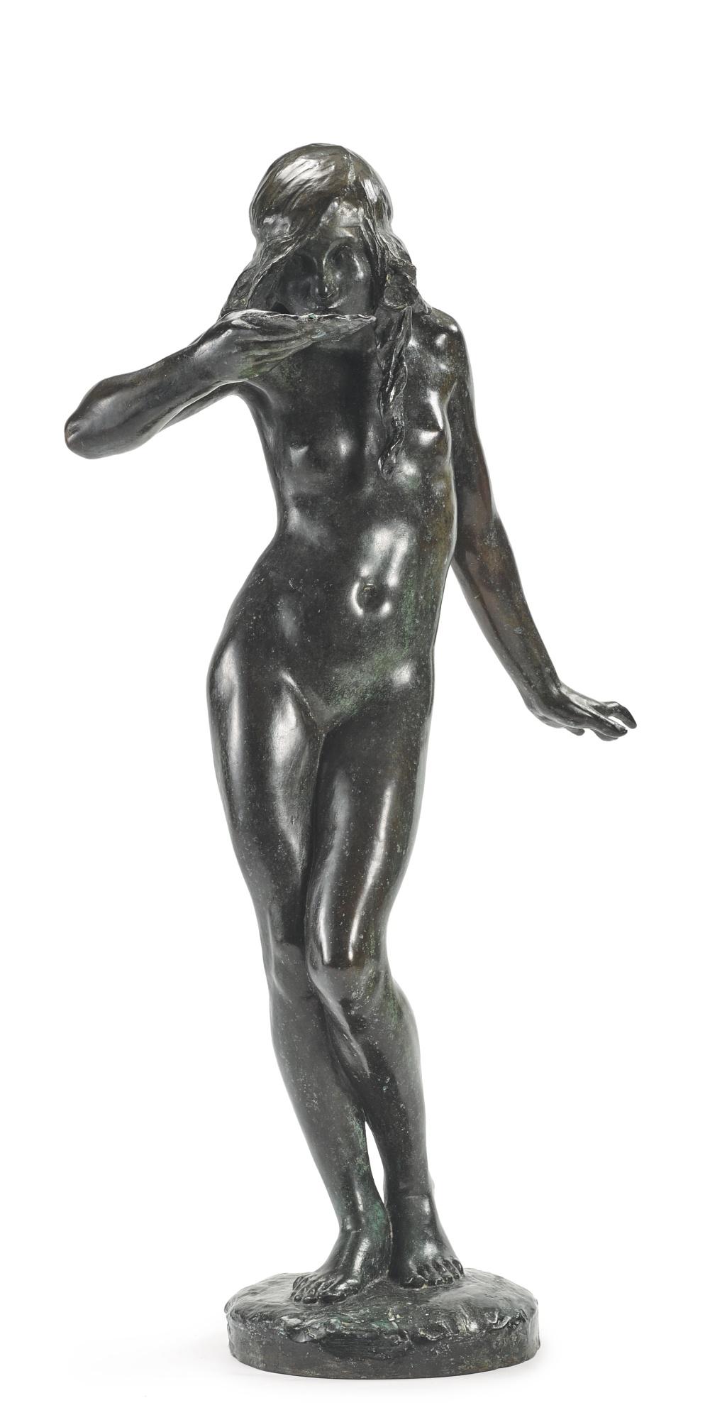 Edward Mccartan - Nymph Drinking From A Shell