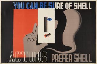 Edward McKnight Kauffer - Actors Prefer Shell