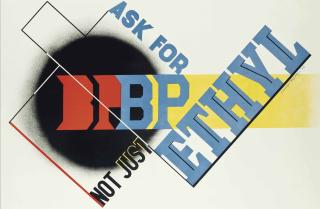 Edward McKnight Kauffer, - Ask For Bp, Not Just Ethyl