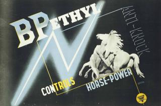 Edward McKnight Kauffer - Bp Ethyl,  Controls Horse-Power