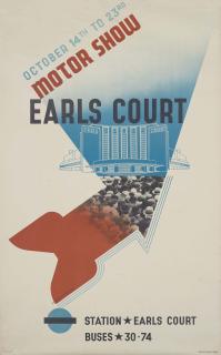 Edward McKnight Kauffer - Earls Court Motor Show