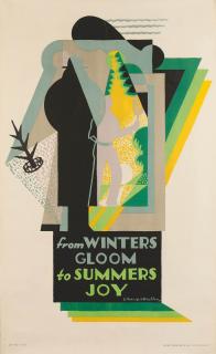 Edward McKnight Kauffer - From Winters Gloom To Summers Joy
