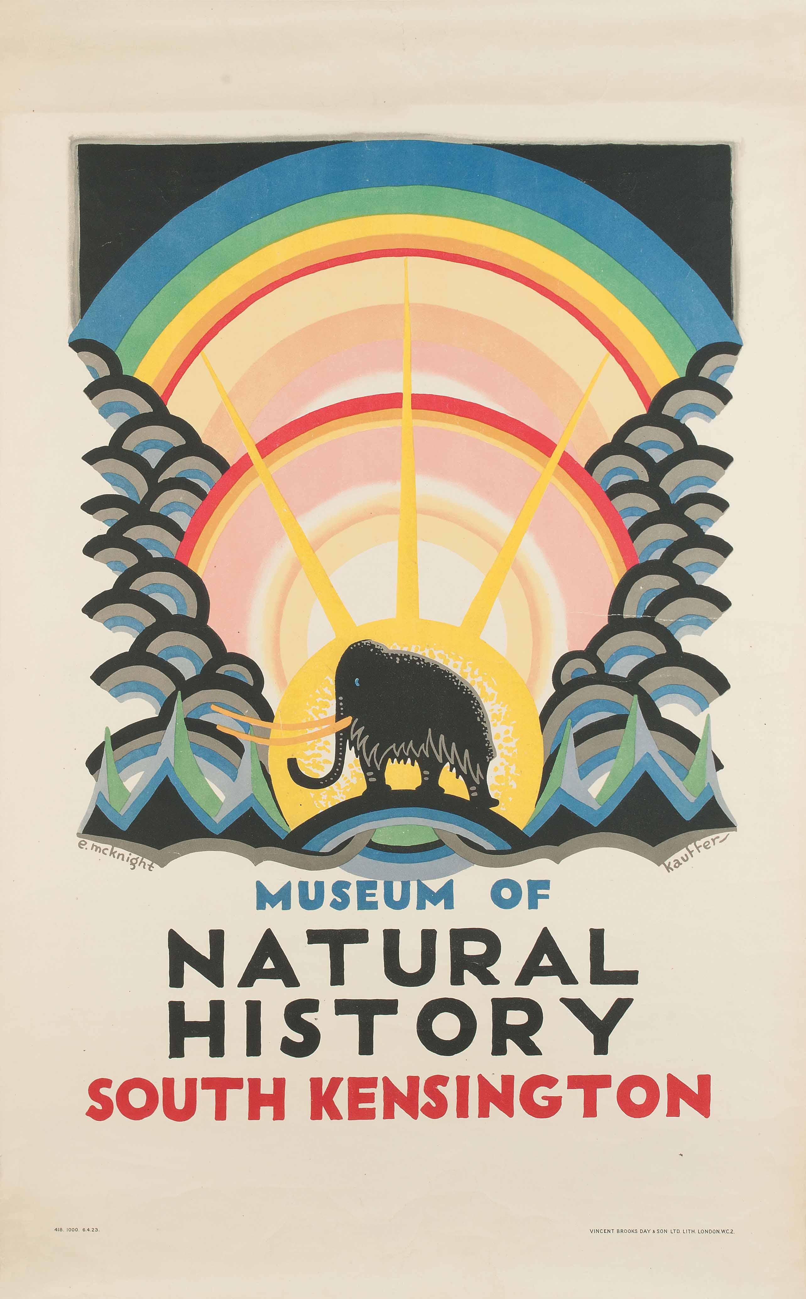 Edward McKnight Kauffer - Museum of Natural History