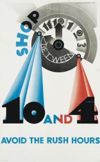 Edward McKnight Kauffer - Shop Between 10 And 4