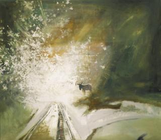 Edward Middleditch, R.A. - Snowstorm And Donkey