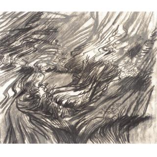 Edward Middleditch - Study For Dead Chicken In A Stream Ii