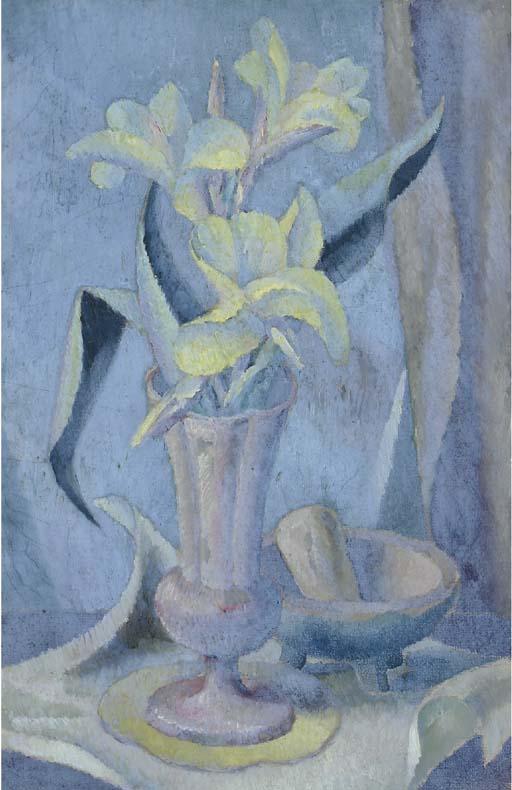 Edward Middleton Manigault - Flowers In A Vase