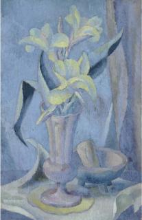 Edward Middleton Manigault - Flowers In A Vase