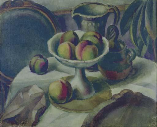 Edward Middleton Manigault - Peaches In A Compote