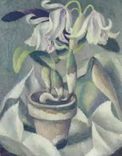 Edward Middleton Manigault - White Orchids