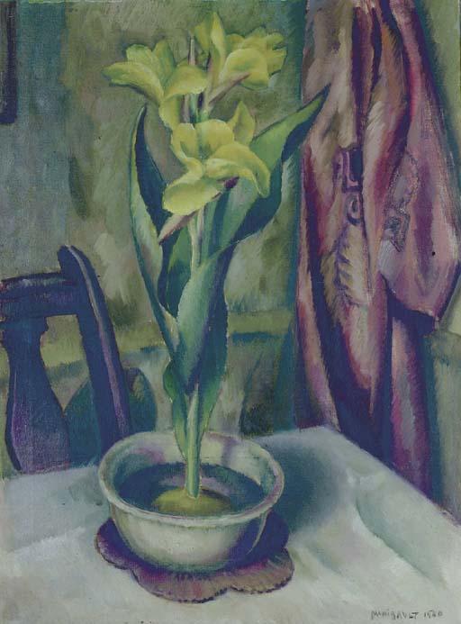 Edward Middleton Manigault - Yellow Calla Lily