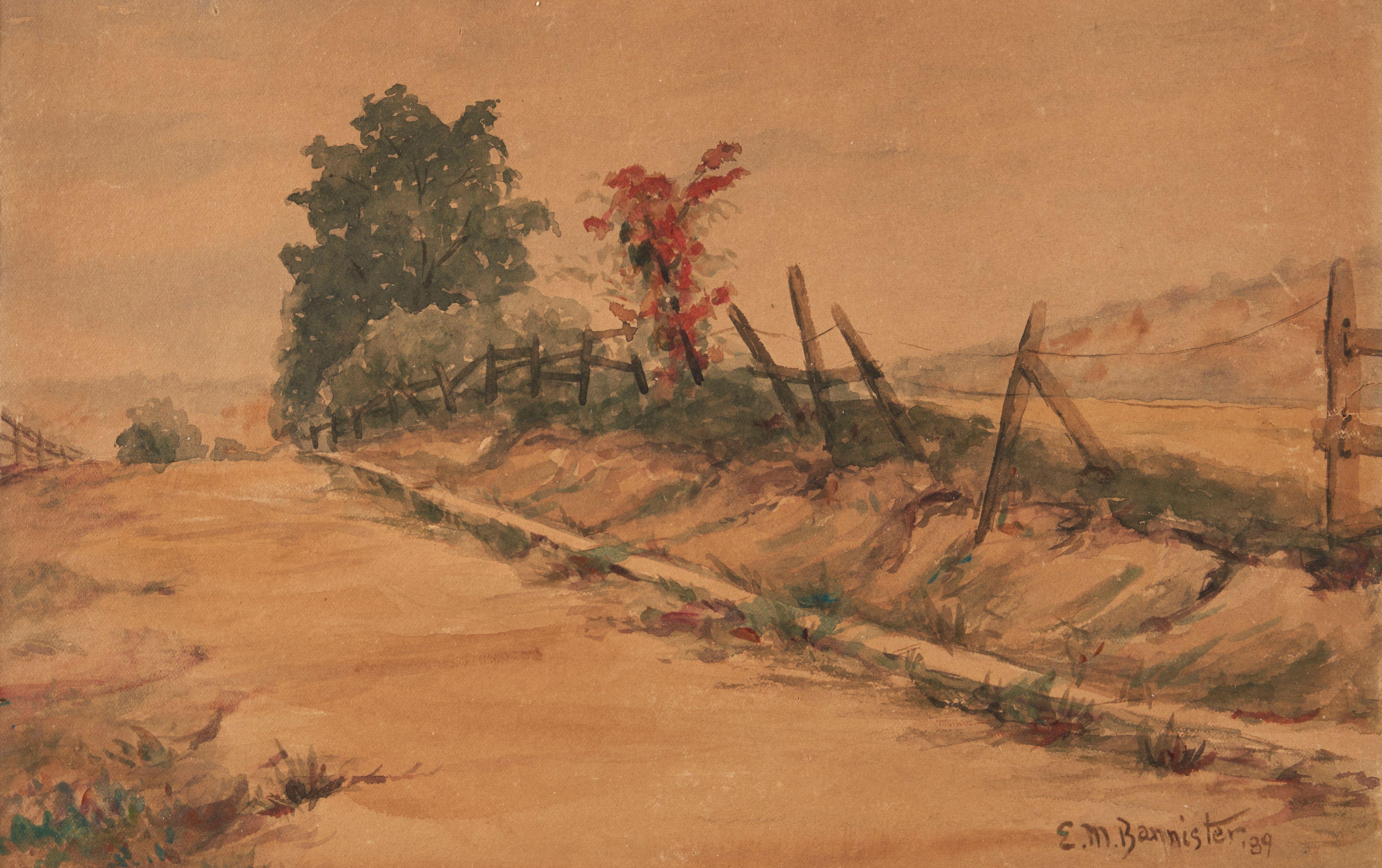 Edward Mitchell Bannister - Untitled [A Country Path]