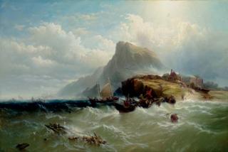 Edward Moran - Grand Manan