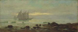 Edward Moran - Shrimpers Returning From Work