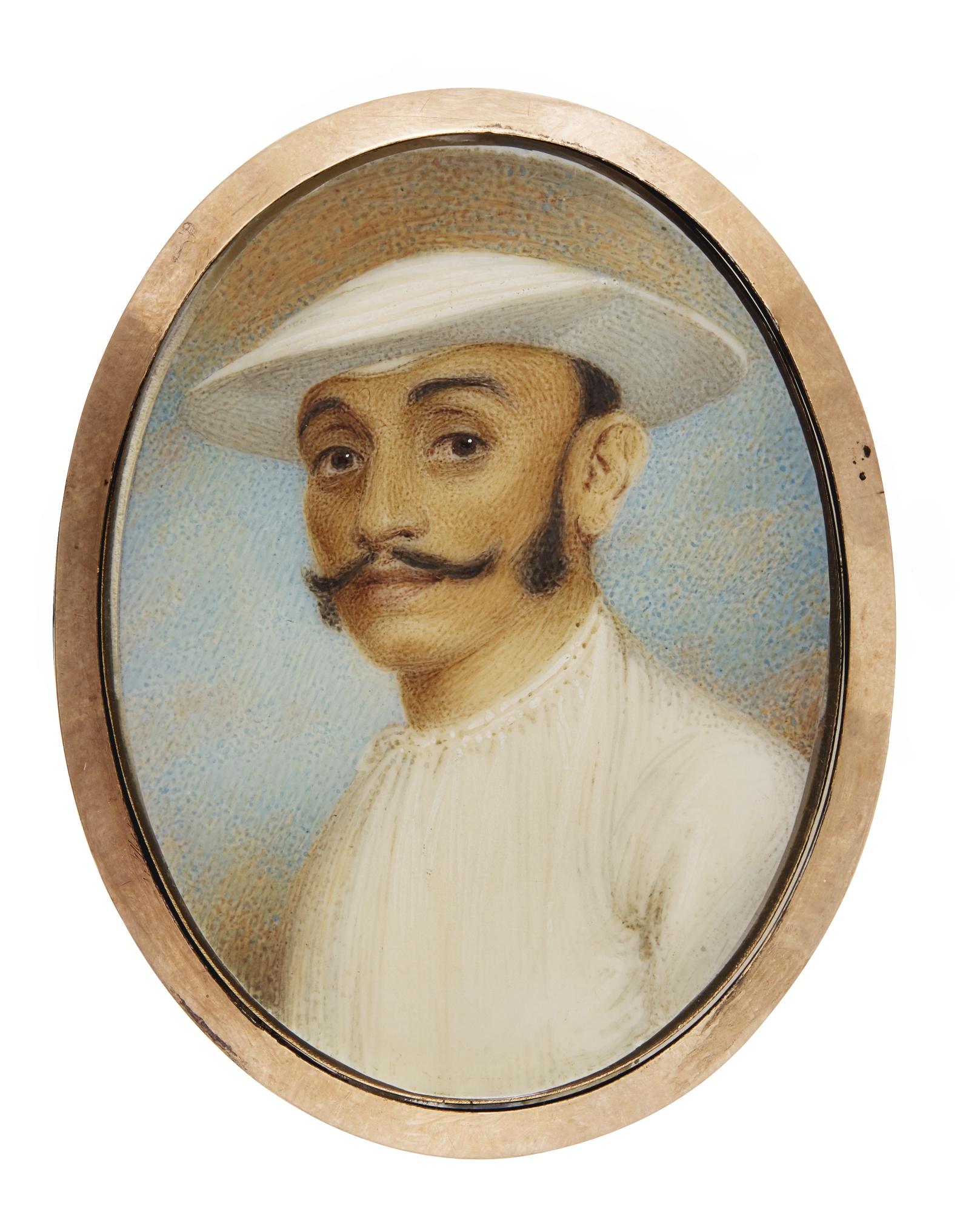 Edward Nash - Portrait Of Souda Buswaur Linda Rajah