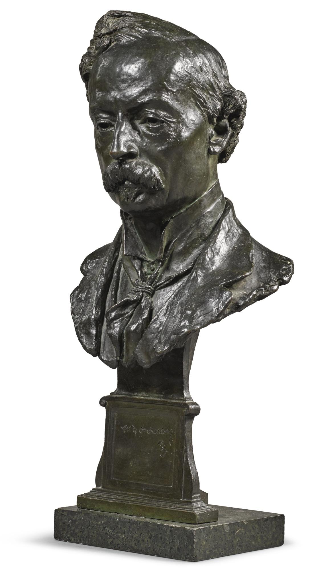 Edward Onslow Ford - Bust Of Sir William Quiller Orchardson