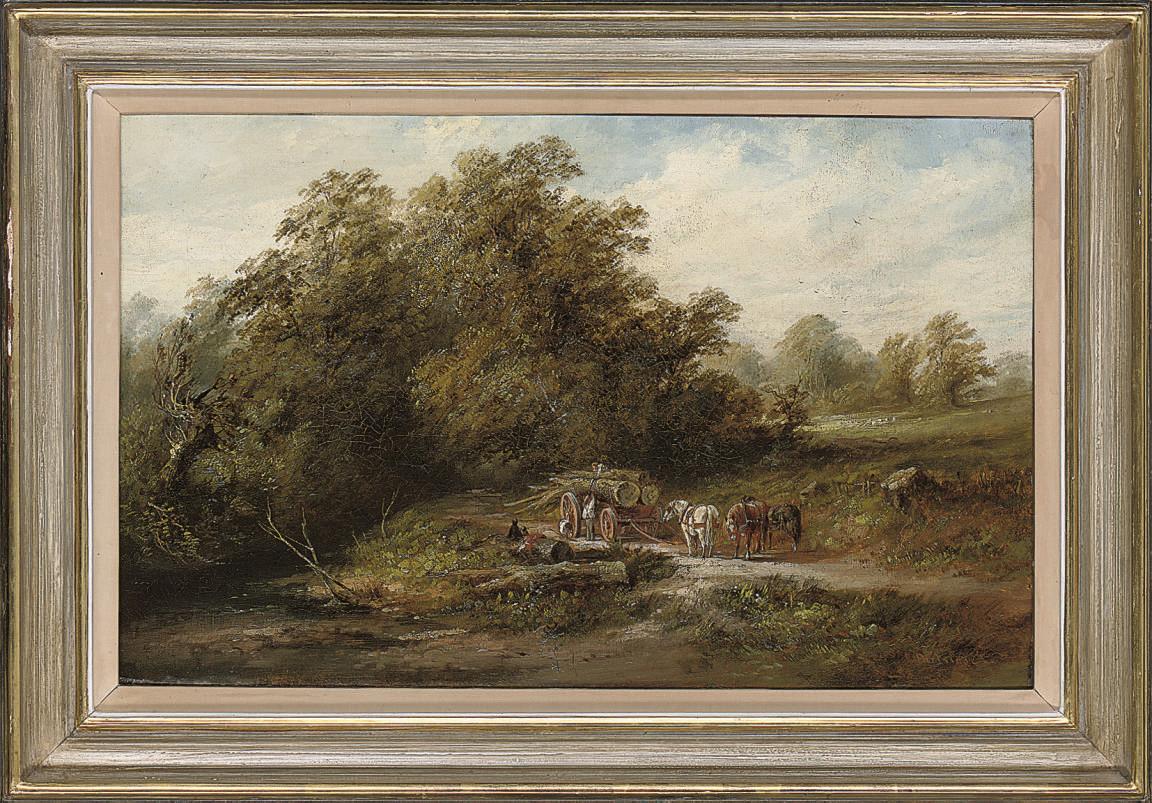 Edward Partridge - The loggers, Dorpington, Shropshire