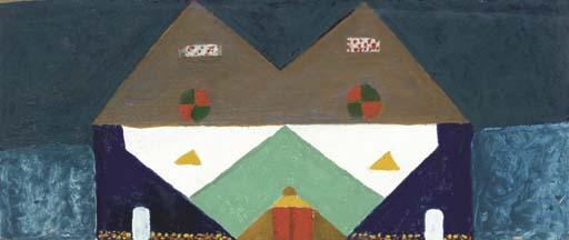 Edward Patrick Byrne - Untitled (House with two Roofs)