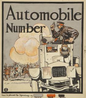 Edward Penfield - Automobile Number